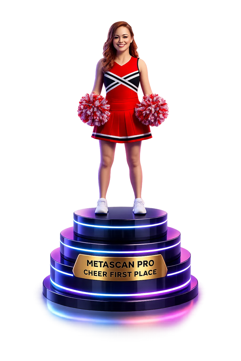 MetaScan 3D scanning for Cheer media days