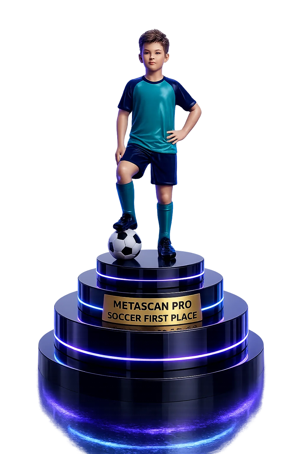 MetaScan 3D scanning for Soccer media days
